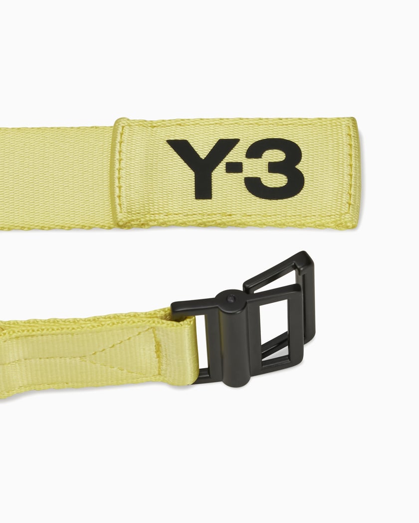 新作人気 adidas Y-3 Classic Logo Unisex Belt Yellow JW4682 | FOOTDISTRICT 小物