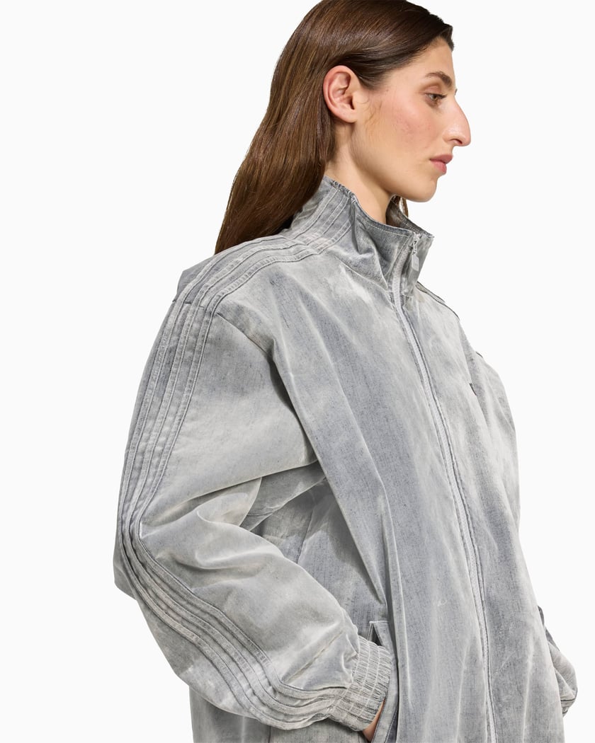 adidas Originals Firebird Oversize Women's Track Jacket Gray