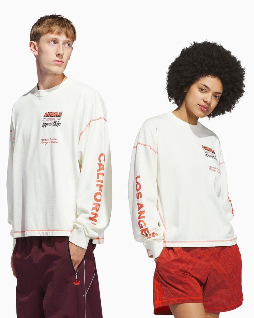 adidas Originals Los Angeles Wilshire Long-Sleeved Oversize Unisex