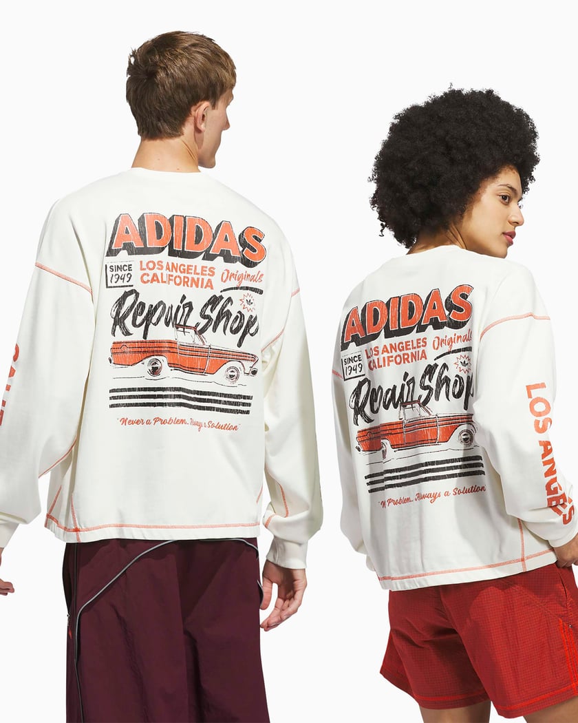adidas Originals Los Angeles Wilshire Long-Sleeved Oversize