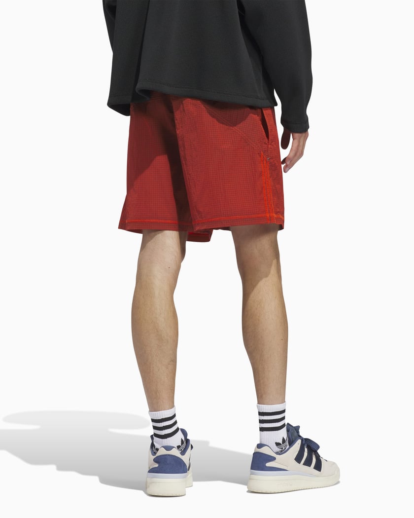 adidas Originals Long Beach Unisex Shorts Red JX6144