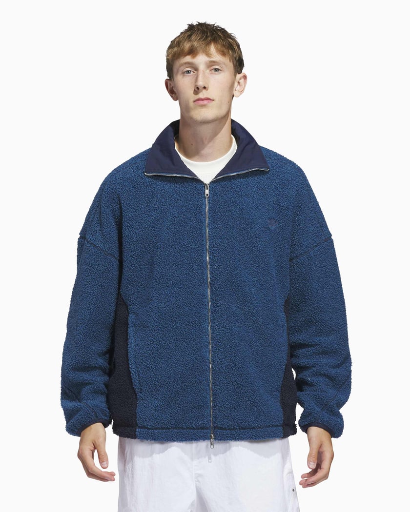 トップス KEBOZxNEEDLES Fleece Track Jacket adidas Track Jacket x Korn in Black | SVD USA