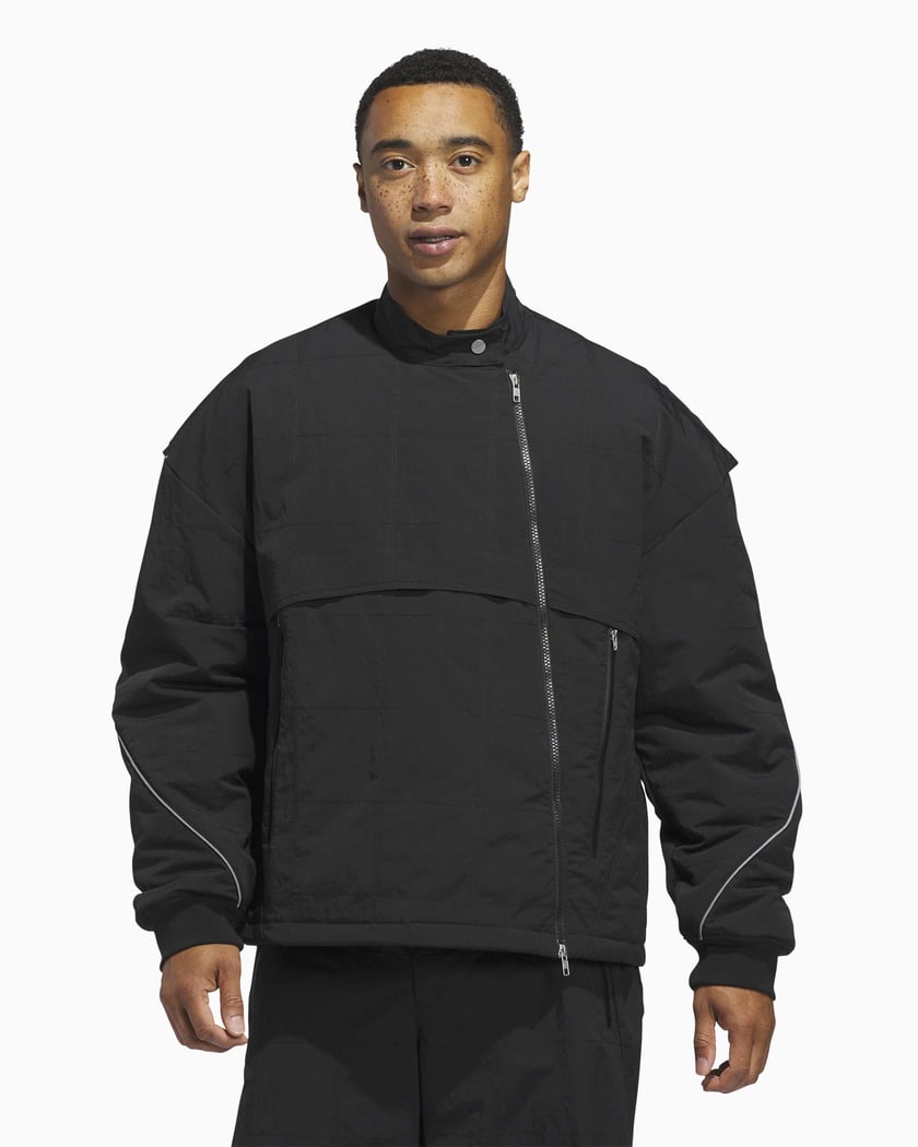 adidas Originals Motor Ave Racer Relaxed Unisex Light Jacket Black