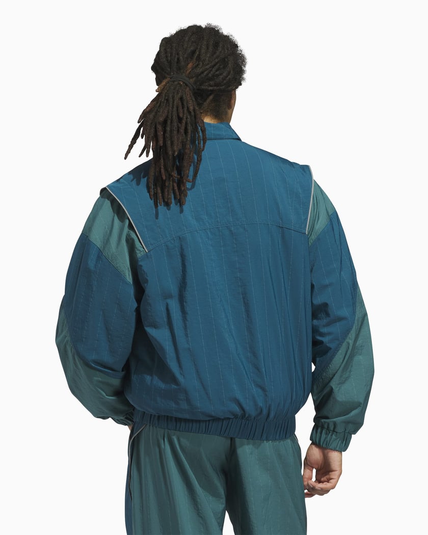 adidas Originals Venice Relaxed Unisex Windbreaker Blue JX6180