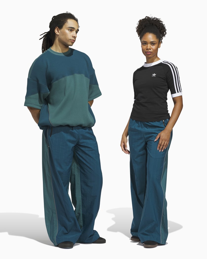 adidas Originals Venice Wind Relaxed Unisex Track Pants Blue