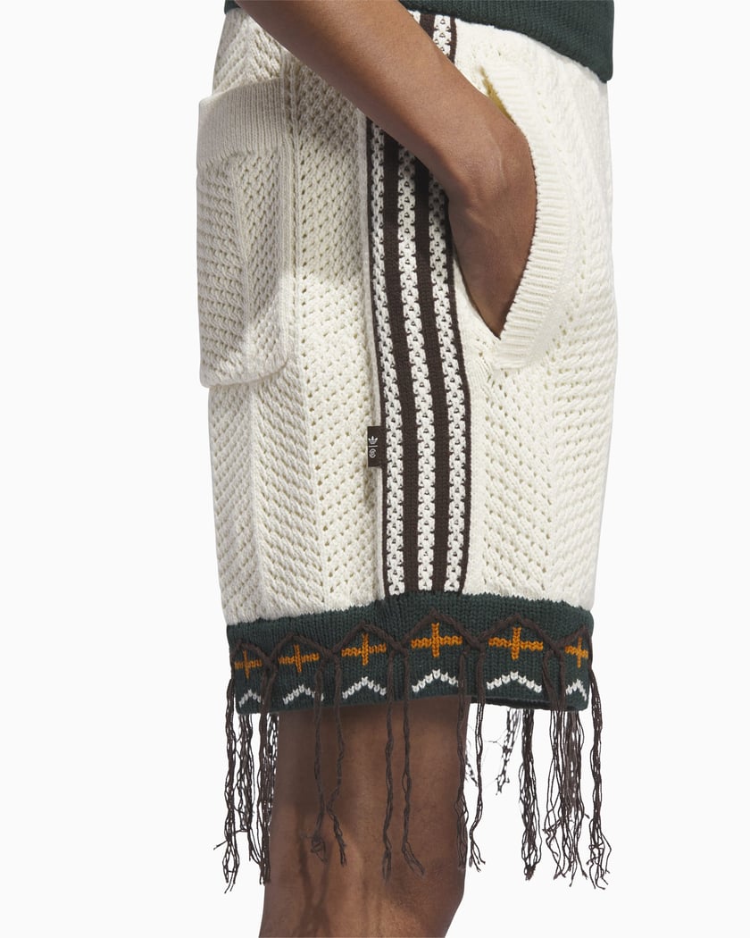 パンツ adidas x CLOT Crochet Shorts Beige Tone adidas x CLOT FW24 Crochet Shorts Asia Sizing 'Beige Tone