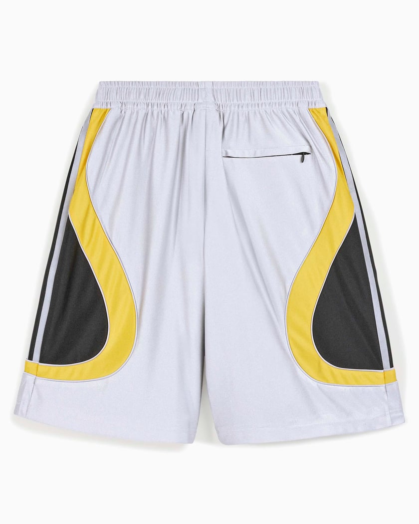 adidas Originals x Brain Dead Oversize Unisex Shorts White JY7962