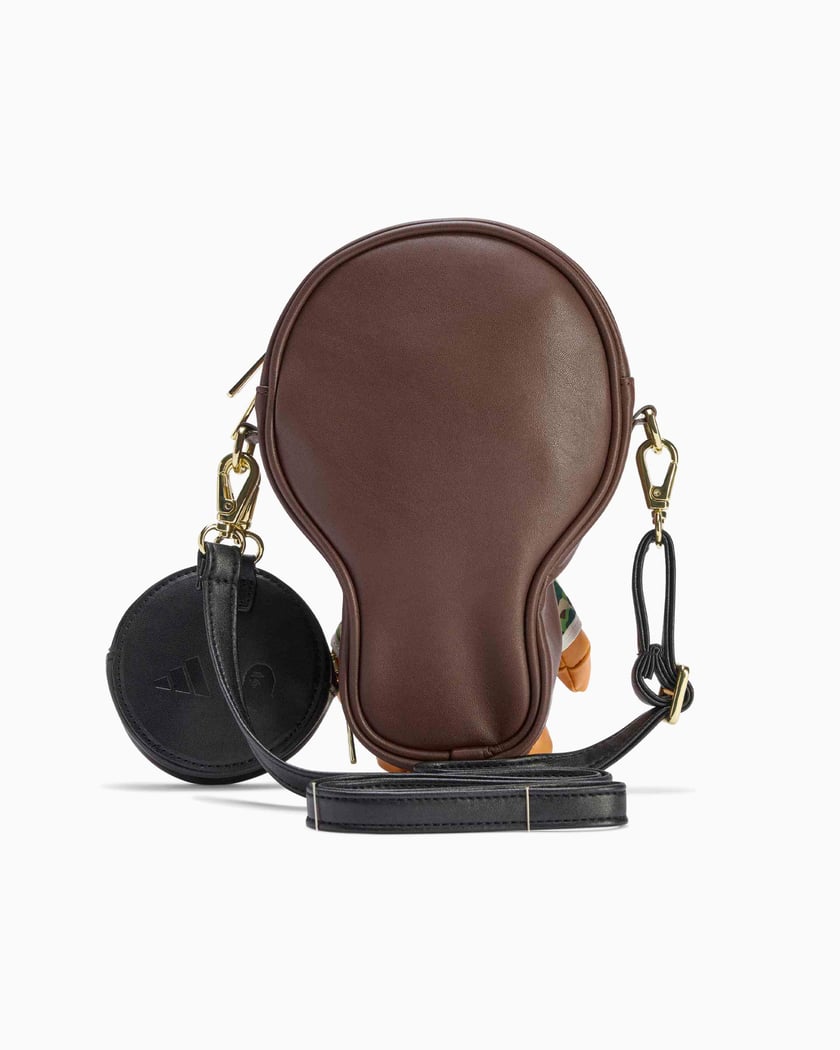 adidas Originals x BAPE Milo Unisex Shoulder Bag Brown JZ7448