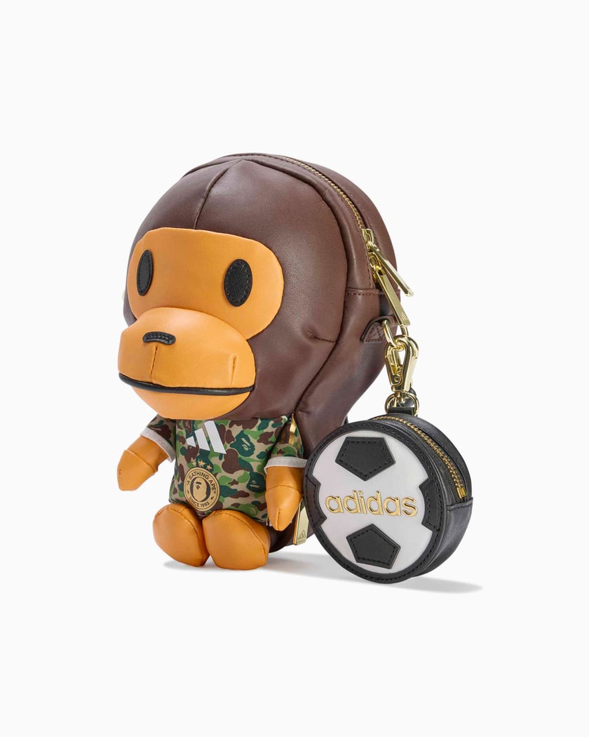 adidas Originals x BAPE Milo Unisex Shoulder Bag Brown JZ7448