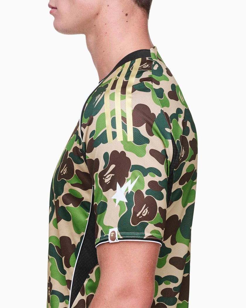 Jersey T-Shirt com gráfico Slim adidas Originals x BAPE Football