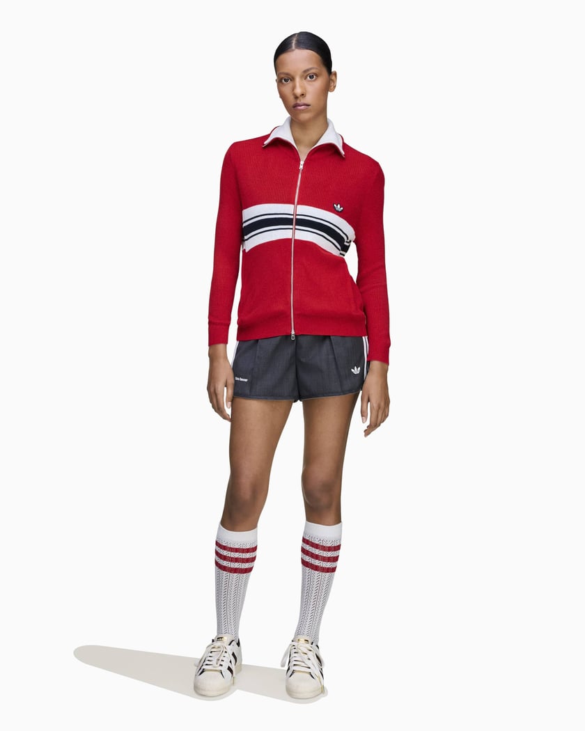 adidas Originals x Wales Bonner Slim Women's Track Jacket Red