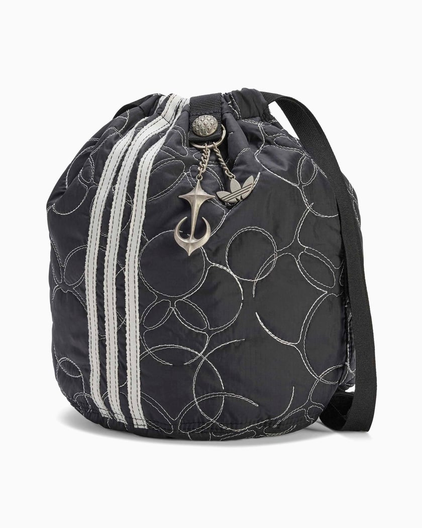 adidas Originals Thug Club Padded Unisex Shoulder Bag Gray KC2238