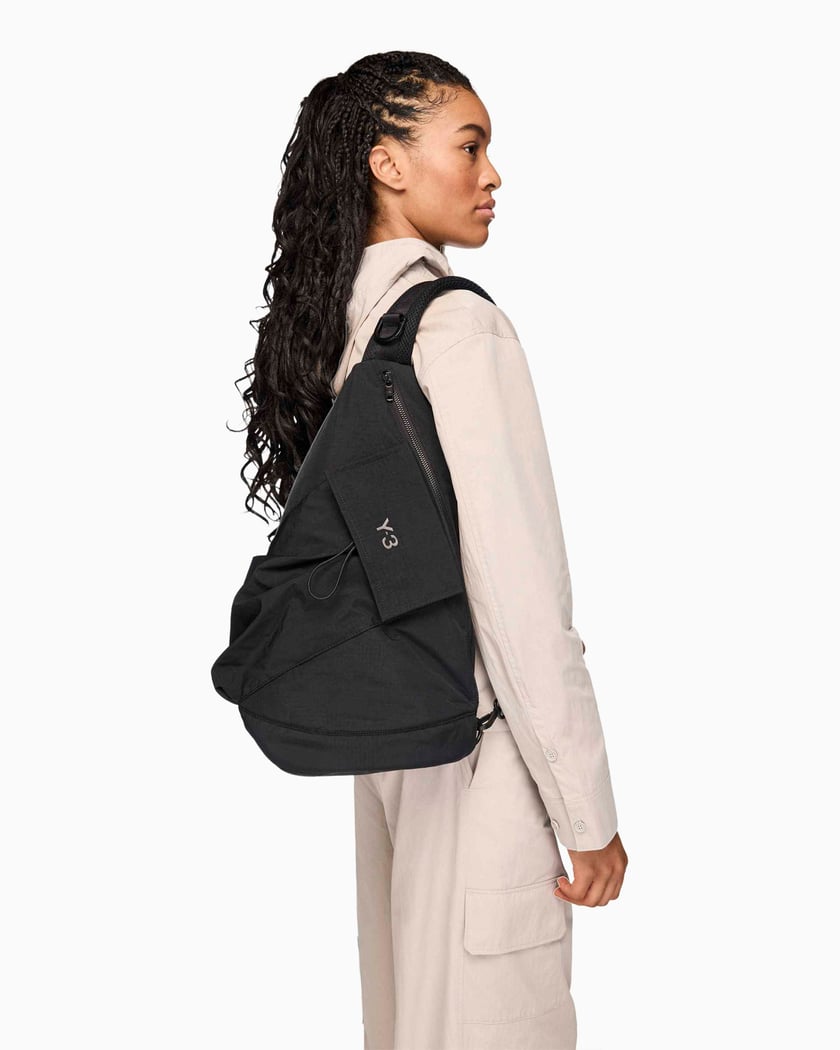adidas Y-3 Utility Crossbody Unisex Backpack Black KD0214