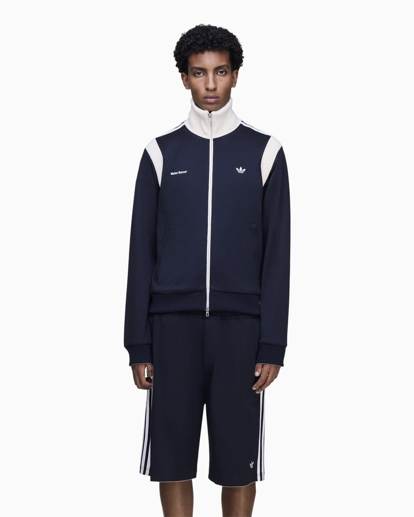 adidas Originals x Wales Bonner Twill Slim Men's Track Jacket Blue