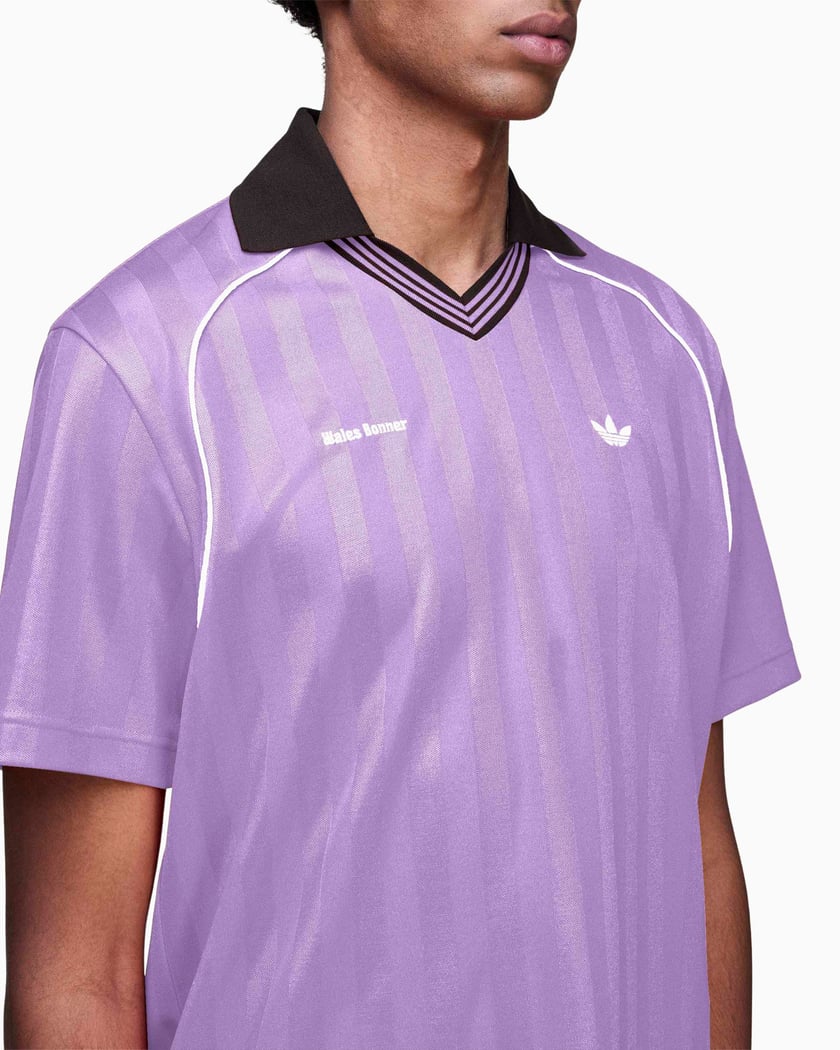 adidas Originals x Wales Bonner Men's Jersey T-Shirt Purple KD0377