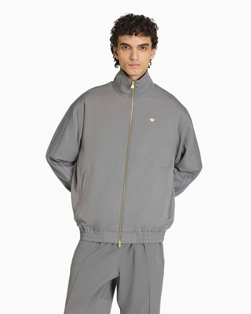 adidas Originals Firebird Relaxed Men's Windbreaker Gray KD2256
