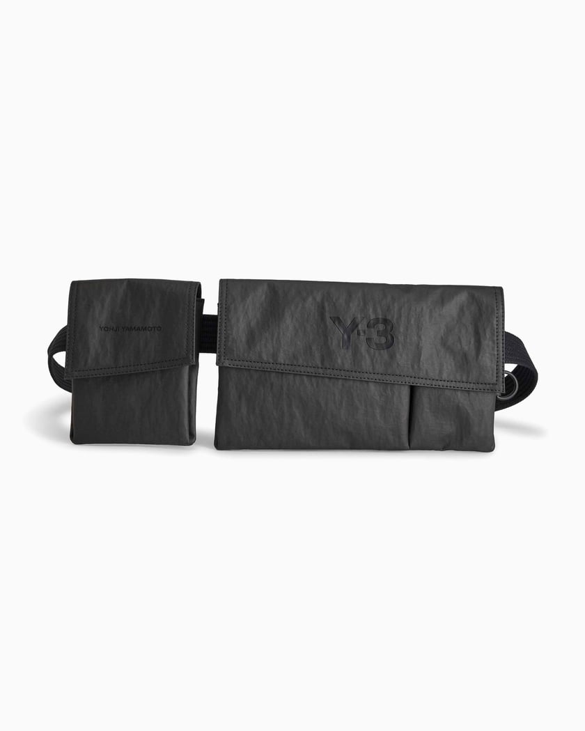 adidas Y-3 Multi-Pocket Unisex Waist Bag Black KE6082 | FOOTDISTRICT