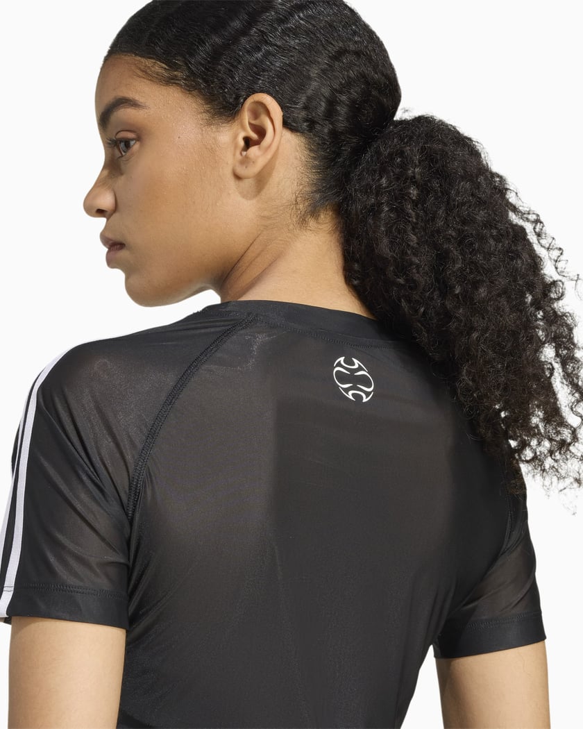 ★adidas originals★W TEAMGEIST TOP★追跡可 adidas Originals Teamgeist Slim Women's T-Shirt Black KE9795