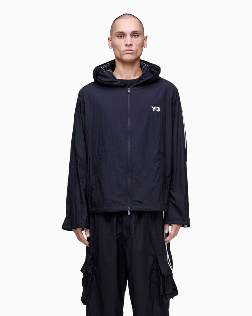 adidas Y-3 Nylon Wired Logo Relaxed Men's Light Jacket Black
