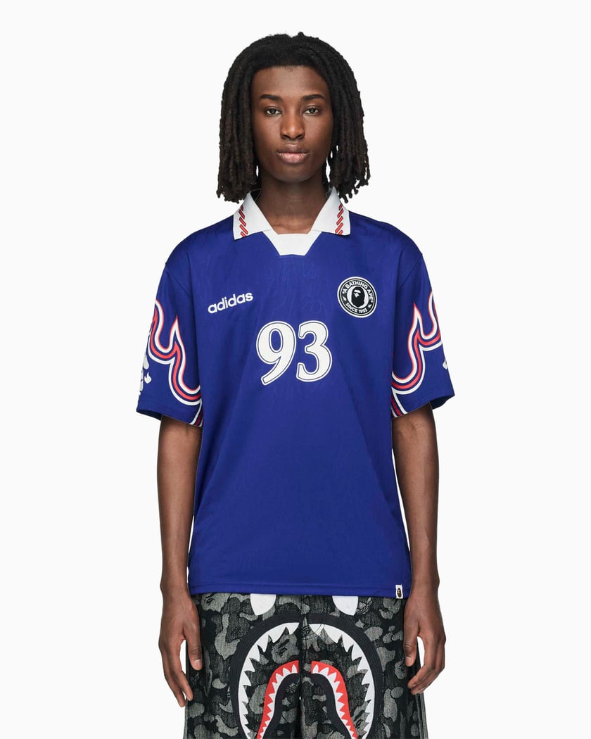 adidas Originals x BAPE SSL Flame Relaxed met grafisch Jersey T