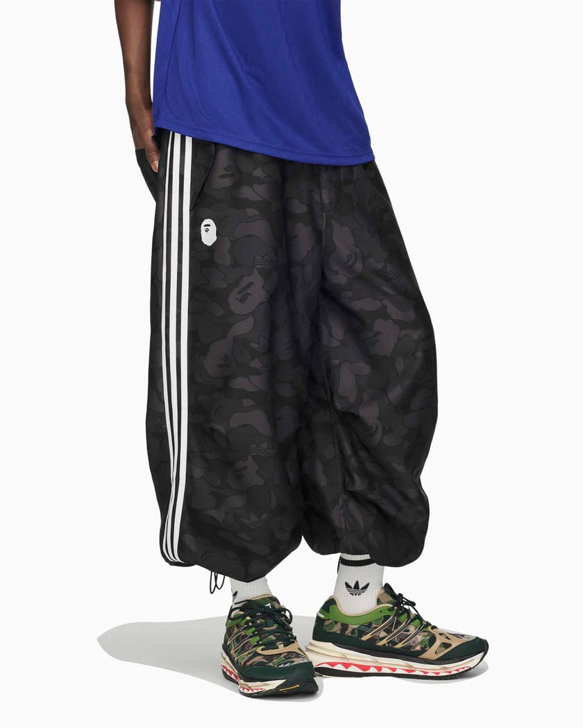 adidas Originals x BAPE Jacquard Relaxed Men's Track Pants Black