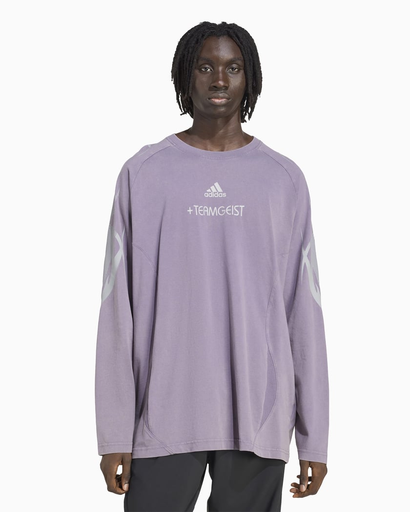 ☆adidas☆ Lip Long Sleeve Tea Gray 206250074-4