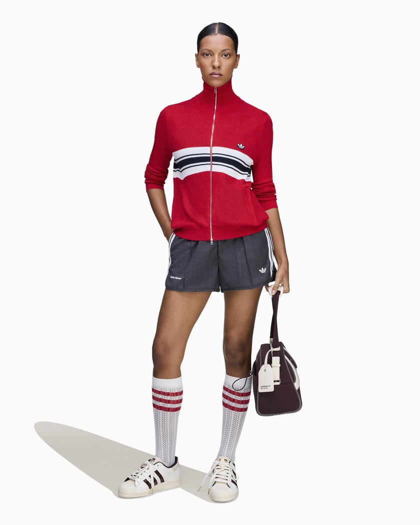 adidas Originals x Wales Bonner Unisex Shorts Gray KG3627