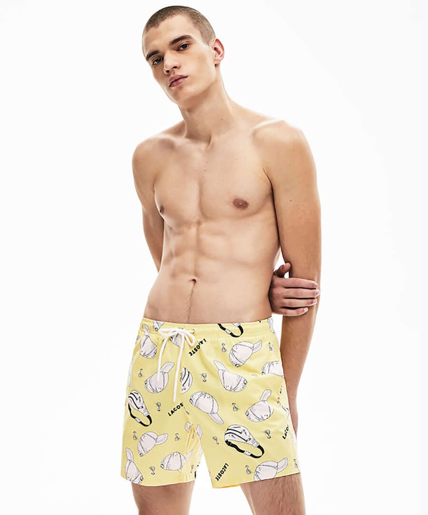Lacoste live hot sale swim shorts