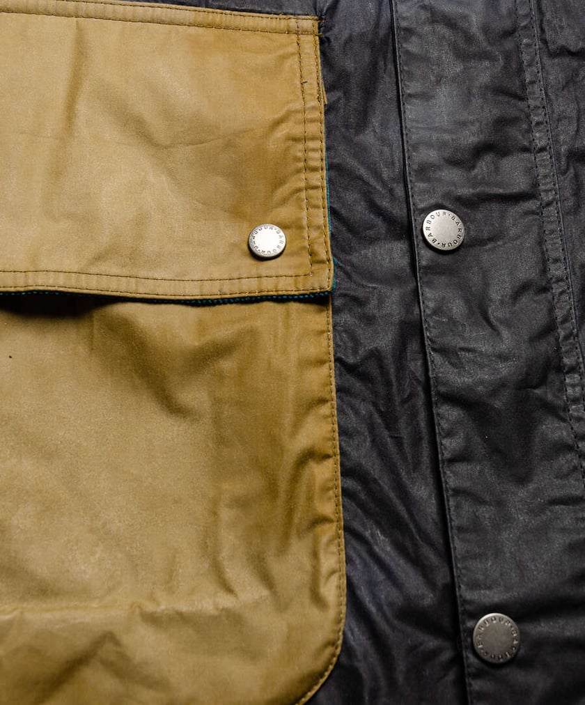 Barbour x hikerdelic shop pitt wax