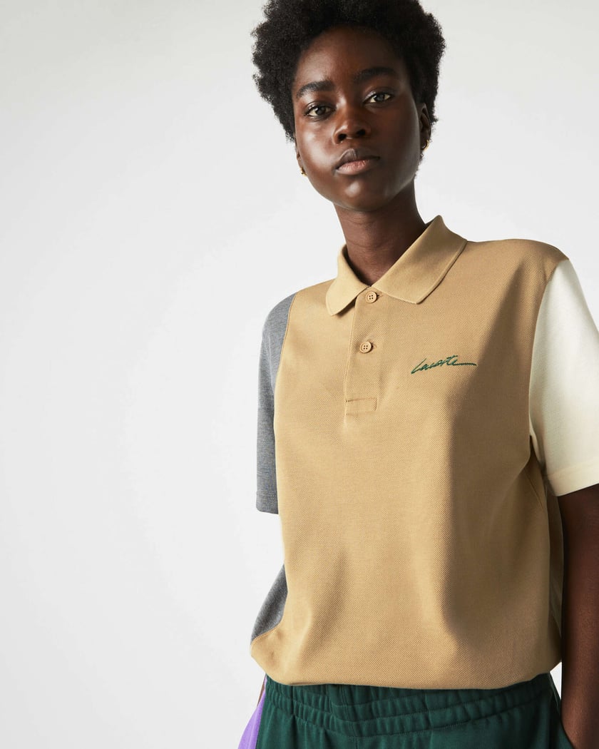 Lacoste live deals color block