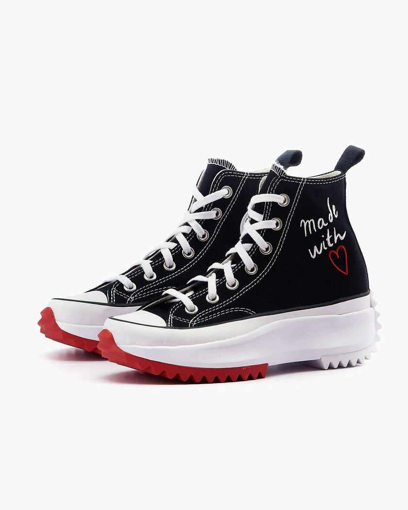 Converse Women s Run Star Hike Hi Love Negro 171120C FOOTDISTRICT