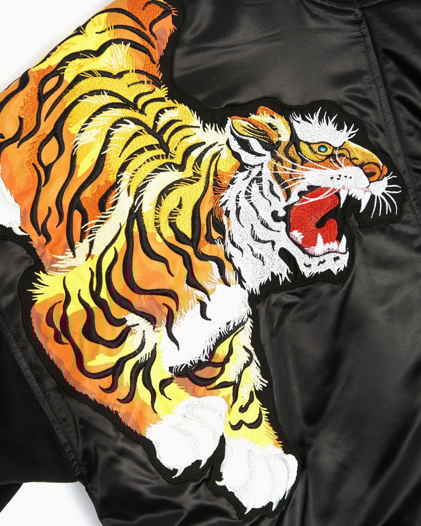 Kenzo x Kansaiyamamoto Women s Bomber Nero FB52BL1255KC 99 FOOTDISTRICT