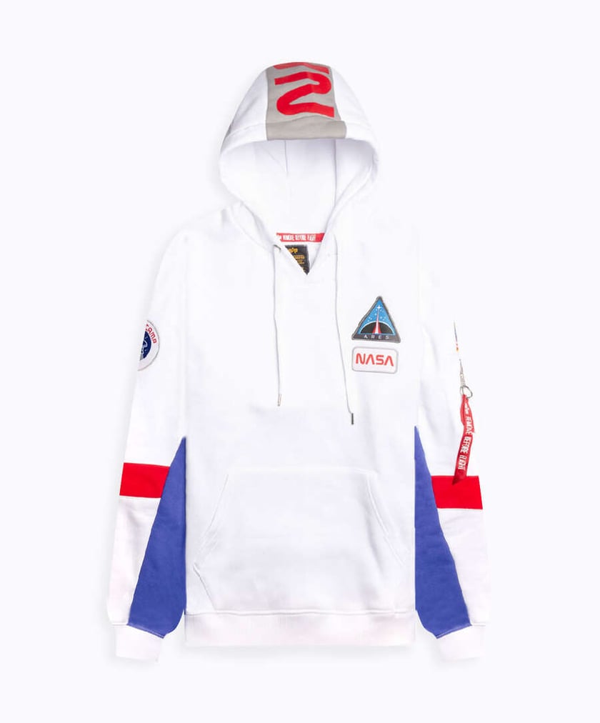Alpha Industries Space Camp Hoody White 198312-09